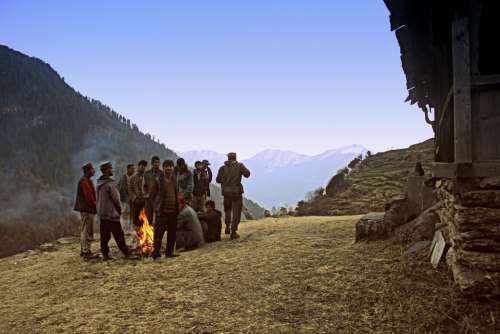 People Himalayas Himalaya Sherpa Travel Asia