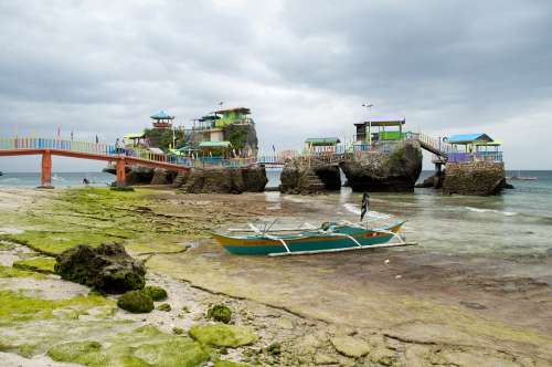 Philippines Island Gibitgnil Water Travel Summer
