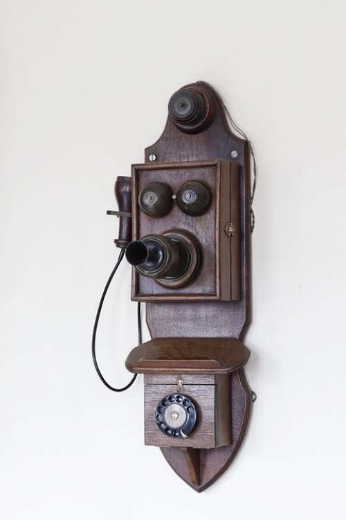 Phone Old Communication Technology Vintage