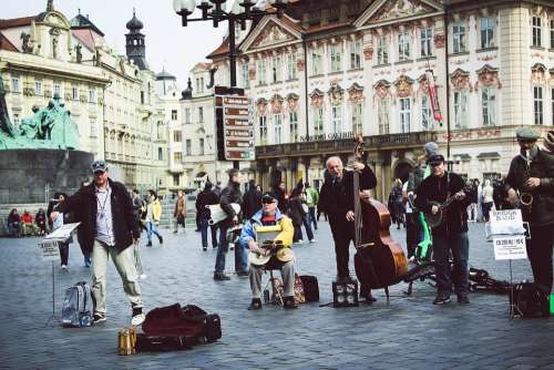 Photo Musicians Street Musicians