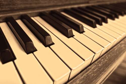 Piano Piano Keys Classical Music White Keys