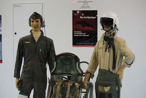 Pilots Museum Exhibition Mannequins Pilot Must