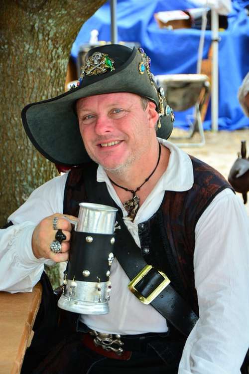 Pirate Buccaneer Piracy Hat Nautical Treasure