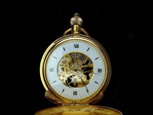 Pocket Watch Time Clock Time Of Old Hours