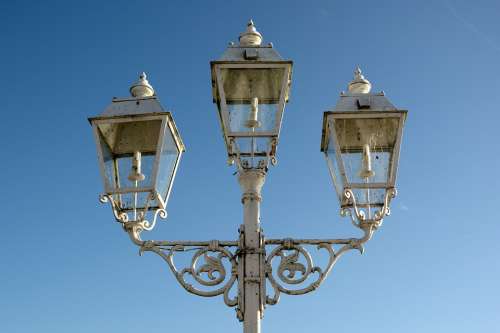 Pole Mounted Luminaire Lantern Light Street Lamp