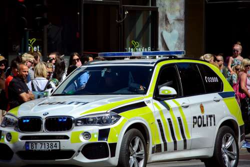 Police Protection Norwegian Car Scandinavian