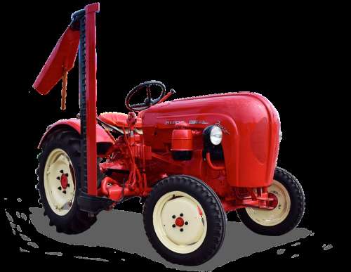 Porsche Junior Tractor Oldtimer Agriculture