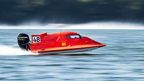 Powerboat Speed Speedboat Fast Racing Boat