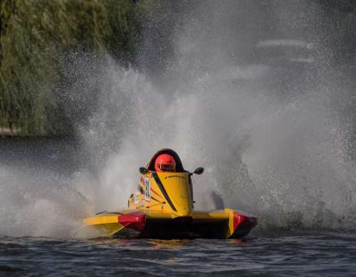 Powerboat Racing Boat Water Water Sports
