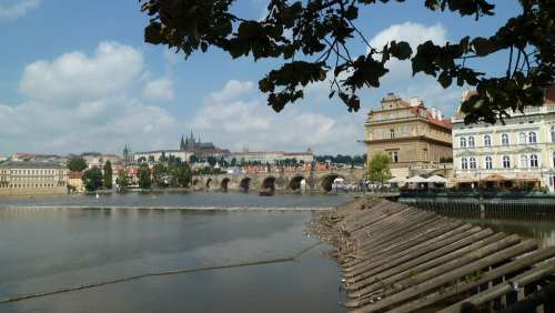 Prague Moldova Charles Bridge