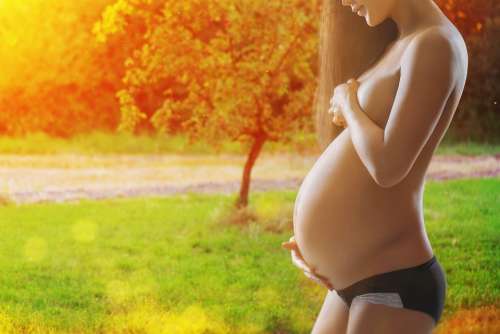 Pregnant Infant Mother Pregnancy Expect Baby