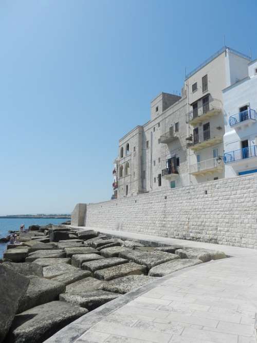 Puglia Sea Landscape Vacation