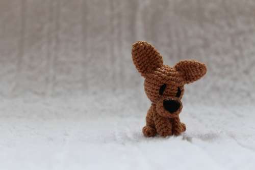 Puppy Toy Crochet Chihuahua Dog Animal Pet