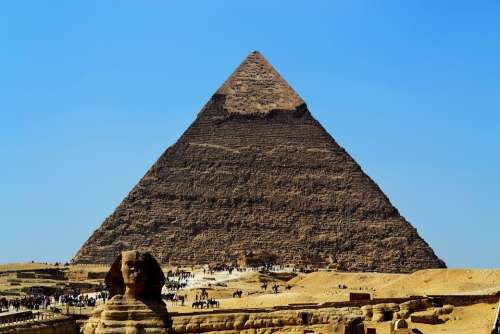 Pyramid Sphinx Desert