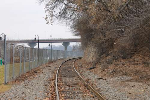 Railroad Urban Transportation Bridge