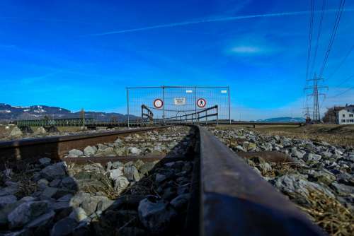 Rails Train Track Site Railway Line Railway Tracks