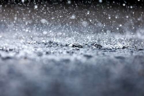 Rain Water Drip Wet Drop Of Water Droplets Liquid