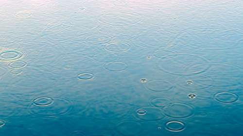 Raindrop Puddle Rain Water Rainy Weather Wet Drip