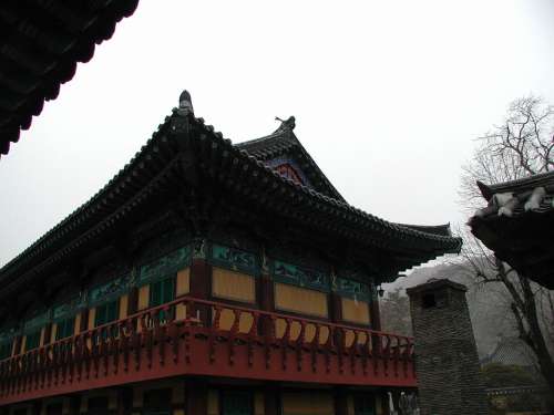 Republic Of Korea Buddhism Traditional Temples
