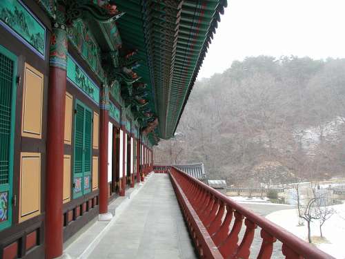 Republic Of Korea Buddhism Traditional Temples