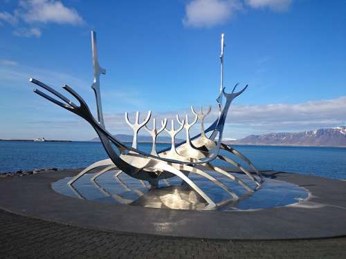 Reykjavik Iceland Sólfar Sun Voyager Landmark