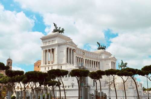 Rome Roma Victor Emmanuel Monument Italy