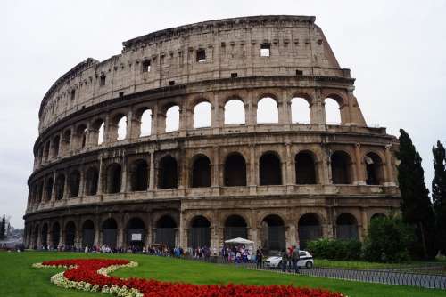 Rome Colosseum Italy Antique Arena