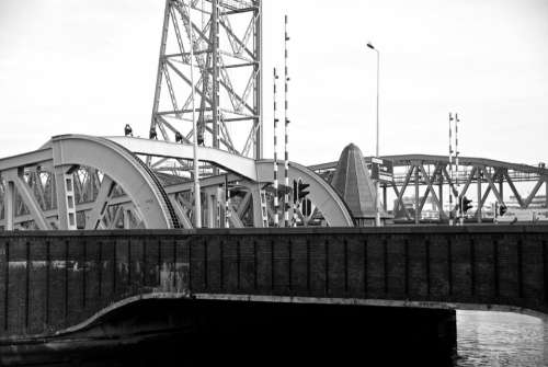 Rotterdam Willem Bridge Architecture