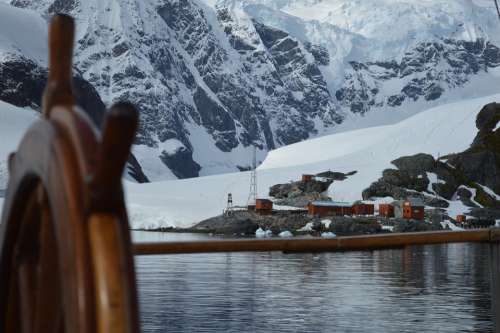 Rudder Antarctica Base Bay Paradise