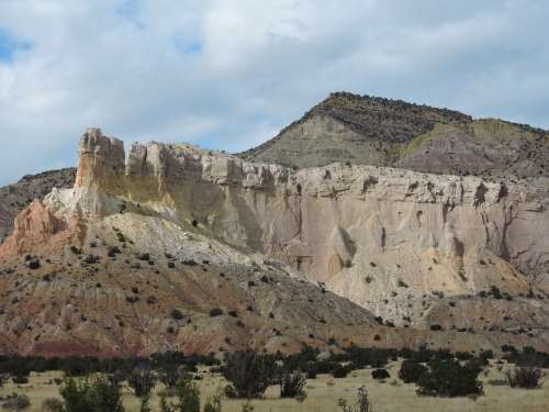 Rugged Desert Nature Landscape Scenic Rock
