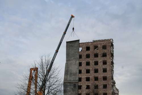 Ruin Bauruine Building Destroyed Broken Site