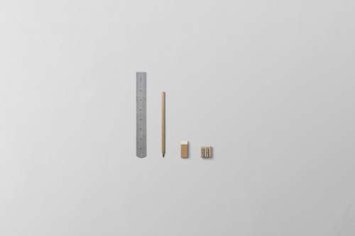 Ruler Pencil Eraser Sharpener Tools Measurement