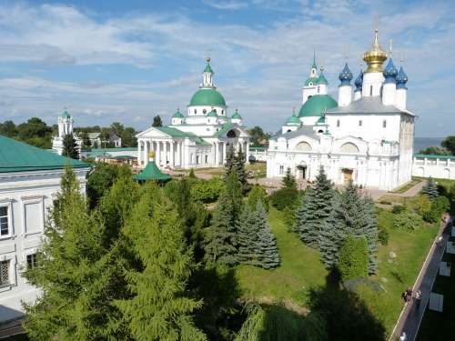 Russian Orthodox Church Rostov Russia Golden Ring