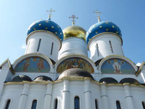 Russian Orthodox Church Sergiev Posad Russia Sagorsk
