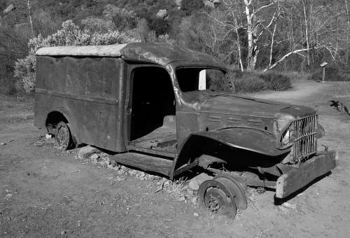 Rust Old Car Vintage