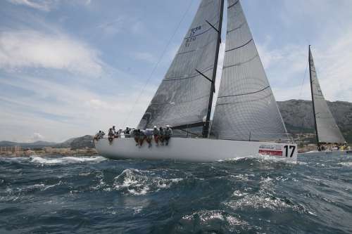Sailboat Race Sea Competition