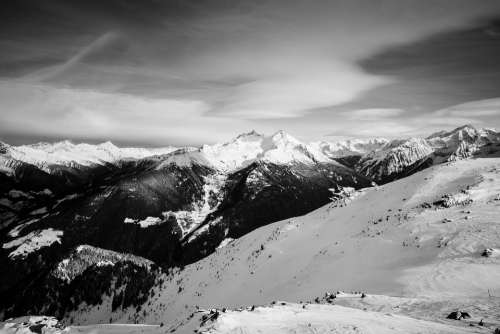 Sand In Taufers South Tyrol Mountains Snow