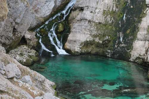 Savica Slovenia Waterfall