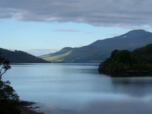 Scotland View Landscape Nature Outdoor Summer