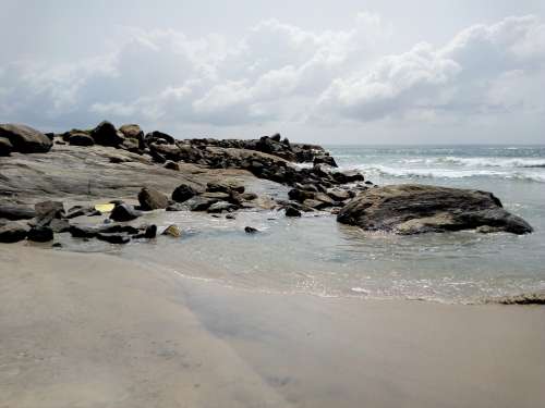 Sea Landscape Ocean Ivory Coast