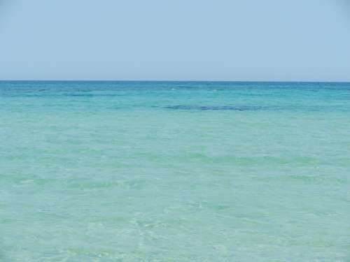 Sea Puglia Water Panorama Scenic Summer
