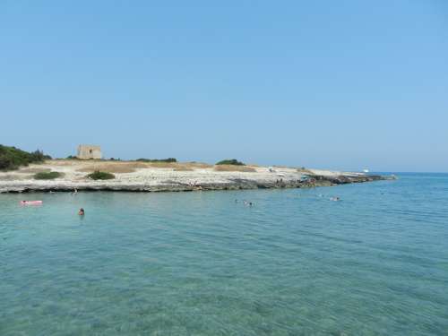 Sea Italy Puglia Panorama