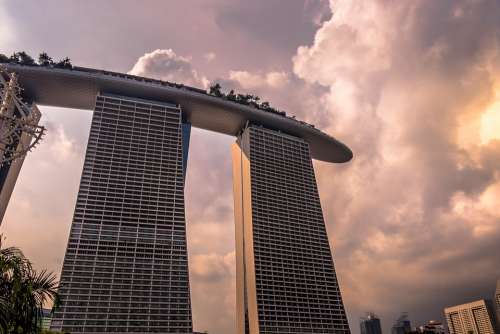 Singapore Hotel Travel Architecture Skyline