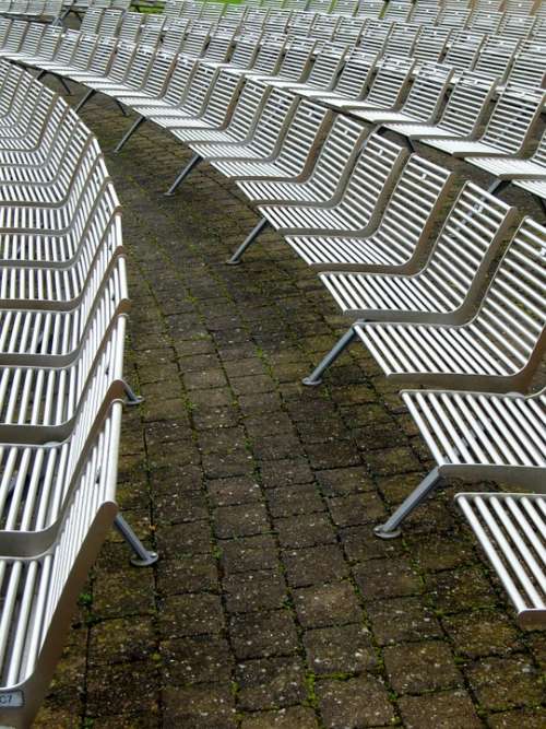 Sit Rows Of Seats Auditorium Grandstand Seats