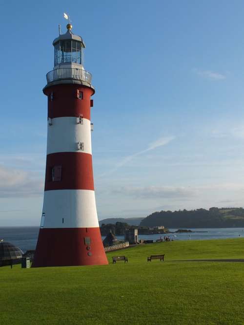 Smeatons Tower Plymouth Hoe Plymouth Lighthouse