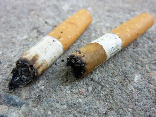 Smoking Cigarette Nicotine Unhealthy Smoke