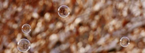 Soap Bubble Colorful Soapy Water Float Slightly