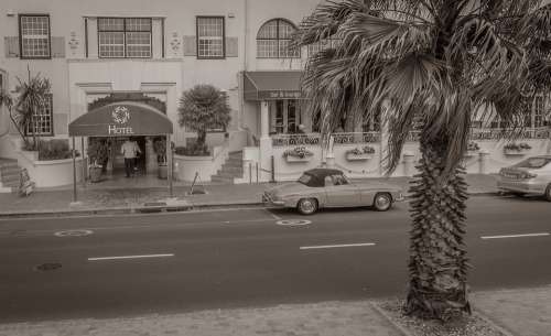South Africa Cape Town Black And White Hotel