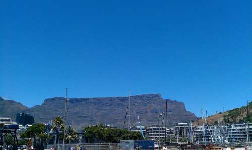 South Africa Table Mountain Cape Town Sky Outlook