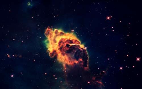 Space Universe Night Sky Sky Fog Star Gases
